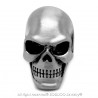 BA0237 BOBIJOO Jewelry Riesiger Siegelring Ring Skull totenkopf Edelstahl 316L Matt