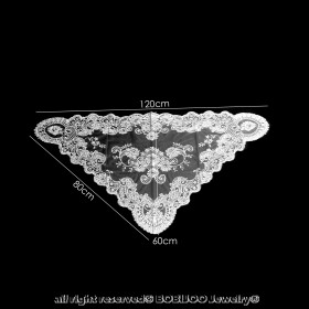 MA0001 ANGELYK corsets habillés Mantilla, Ha Rubato Un Triangolo Di Pizzo Bianco