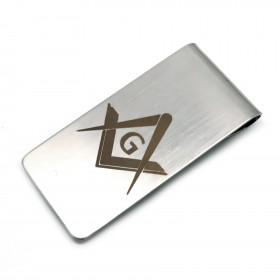 Matte Stainless Steel Money Clip Choice of Pattern bobijoo