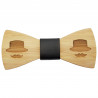 NP0040 BOBIJOO Jewelry Node Butterfly Wood Bamboo Mustache Hat