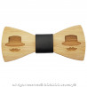 NP0040 BOBIJOO Jewelry Node Butterfly Wood Bamboo Mustache Hat