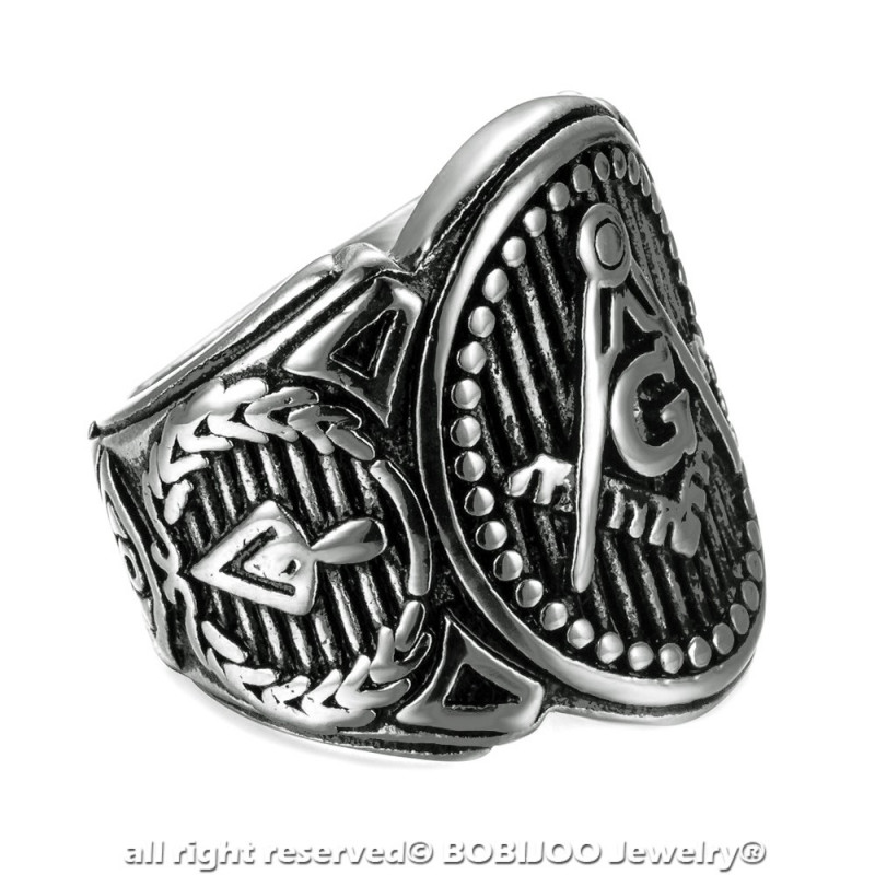 Anello uomo deals massoneria