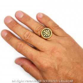 Knights Templar Order Temple Jerusalem ring bobijoo