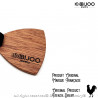 NP0046 BOBIJOO Jewelry Fliege Holz Classic Elegance Zur auswahl