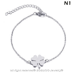 BR0264 BOBIJOO Jewelry Bracelet Minimalist Women Steel Silver-tone Choice