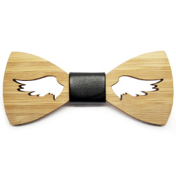 NP0052 BOBIJOO Jewelry Nodo A Farfalla In Legno Di Bambù Ali Volo Dell'Angelo