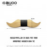 NP0053 BOBIJOO Jewelry Node Butterfly Wood Bamboo Thin Mustache