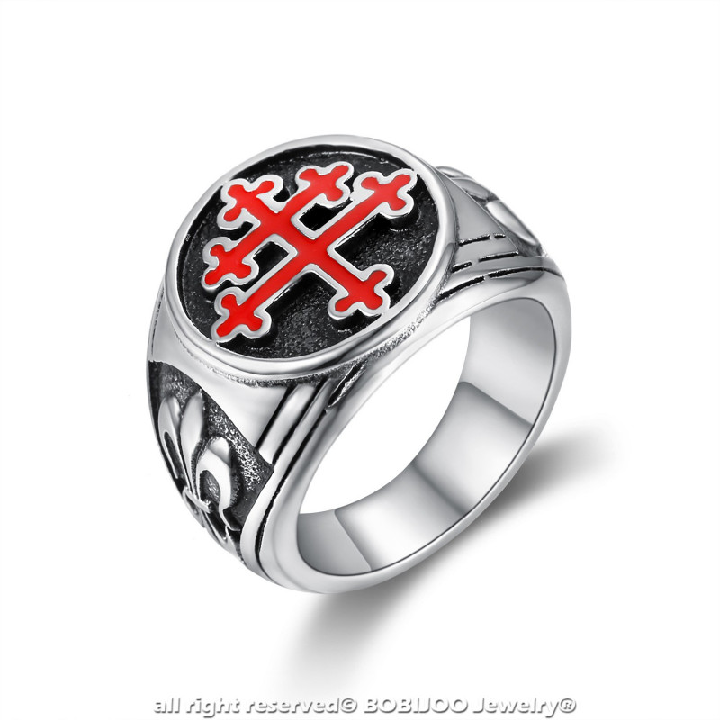 The cross on sale of lorraine ring