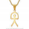 PE0183 BOBIJOO Jewelry Ciondolo Indalo Fortunato Fortuna Simbolo Spagna
