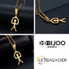 PE0183 BOBIJOO Jewelry Anhänger Indalo Glücksbringer Glück-Symbol, Spanien