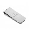 Brushed Stainless Steel Money Clip Choice of Pattern bobijoo