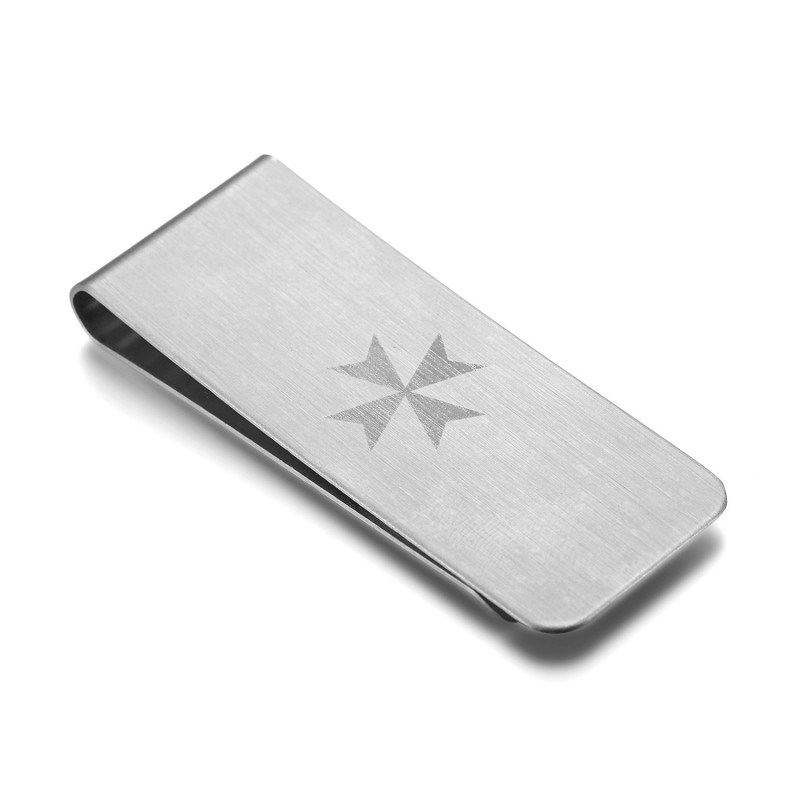 Pince à billet Acier Inox Brossé Motif au Choix bobijoo Pince à billet Acier Inox Brossé Motif au Choix bobijoo