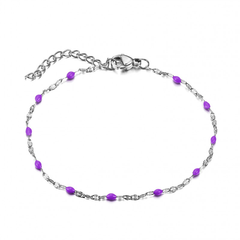 BR0272S BOBIJOO Jewelry Pulsera Minimalista De Acero De Correo Electrónico De La Elección Del Color BR0272S BOBIJOO Jewelry Pulsera Minimalista De Acero De Correo Electrónico De La Elección Del Color
