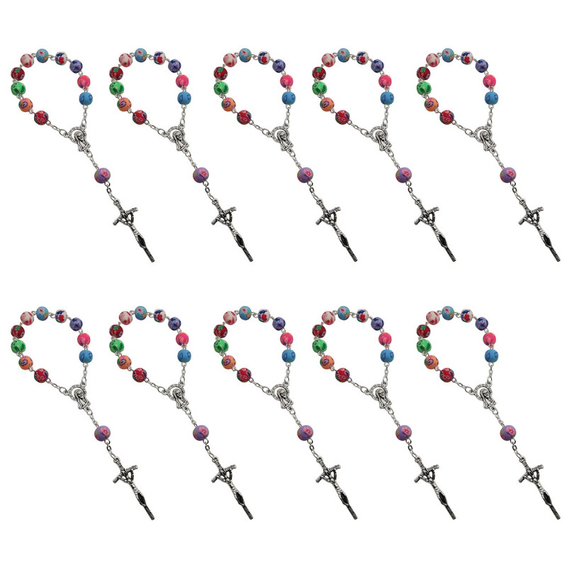 CP0033C BOBIJOO Jewelry Mini Rosario Dizainier Bautismo Infantil El Bebé De Arcilla De Polímero CP0033C BOBIJOO Jewelry Mini Rosario Dizainier Bautismo Infantil El Bebé De Arcilla De Polímero