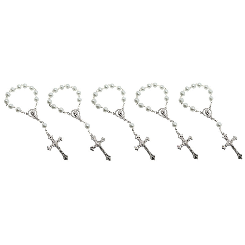 CP0034B BOBIJOO Jewelry Mini Rosary Dizainier Baptism Child Baby Pearls Mother Of Pearl CP0034B BOBIJOO Jewelry Mini Rosary Dizainier Baptism Child Baby Pearls Mother Of Pearl