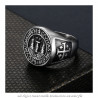 BA0338 BOBIJOO Jewelry Ring Signet ring Man Signet Jerusalem Steel 316L