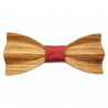 NP0058 Gaston et Ferdinand Bow tie 3D Wood Olivier Provence South