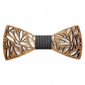 Noeud Papillon Bois Ajouré Chic Tendance bobijoo