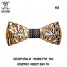 Noeud Papillon Bois Ajouré Chic Tendance bobijoo