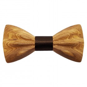 Noeud Papillon Bois Classique et 3D Zébrano bobijoo