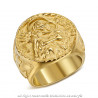 BA0348 BOBIJOO Jewelry Anillo Anillo anillo de Hombre de San José 316L de Acero de Oro