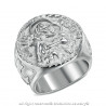 Bague Chevalière Homme Saint Joseph Acier 316L bobijoo