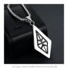 PE0109 BOBIJOO Jewelry Pendant Freemasonry Diamond Steel Gold