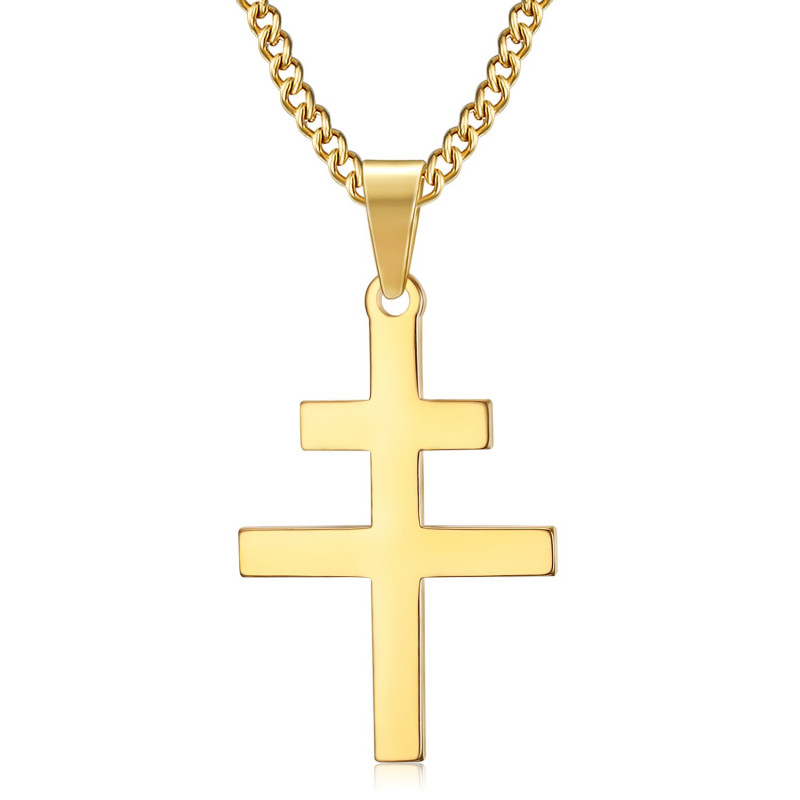 Pendant Cross of Lorraine Resistance France Gold bobijoo