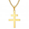 Pendant Cross of Lorraine Resistance France Gold bobijoo