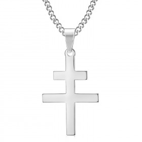 Cross of Lorraine Pendant France Resistance bobijoo