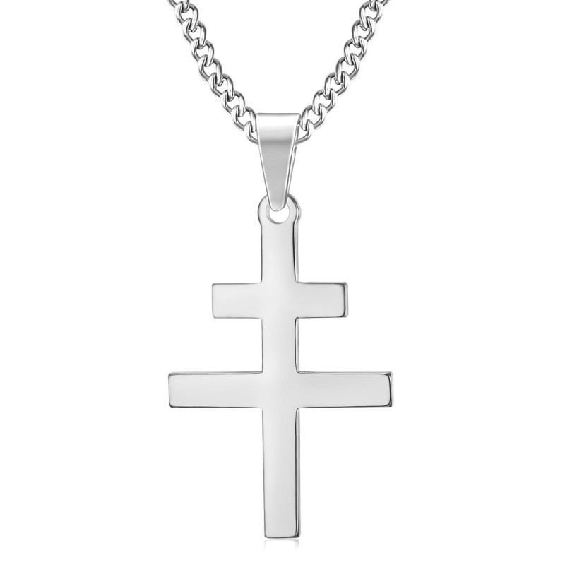 Cross of Lorraine Pendant France Resistance bobijoo