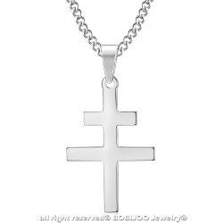 Pendentif Croix de Lorraine Résistance France bobijoo