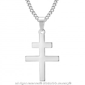 Cross of Lorraine Pendant France Resistance bobijoo