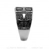 BA0087 BOBIJOO JEWELRY Ring Siegelring Kreuz von Malta Templer