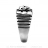 BA0088 BOBIJOO Jewelry Anello anello con Castone, cranio