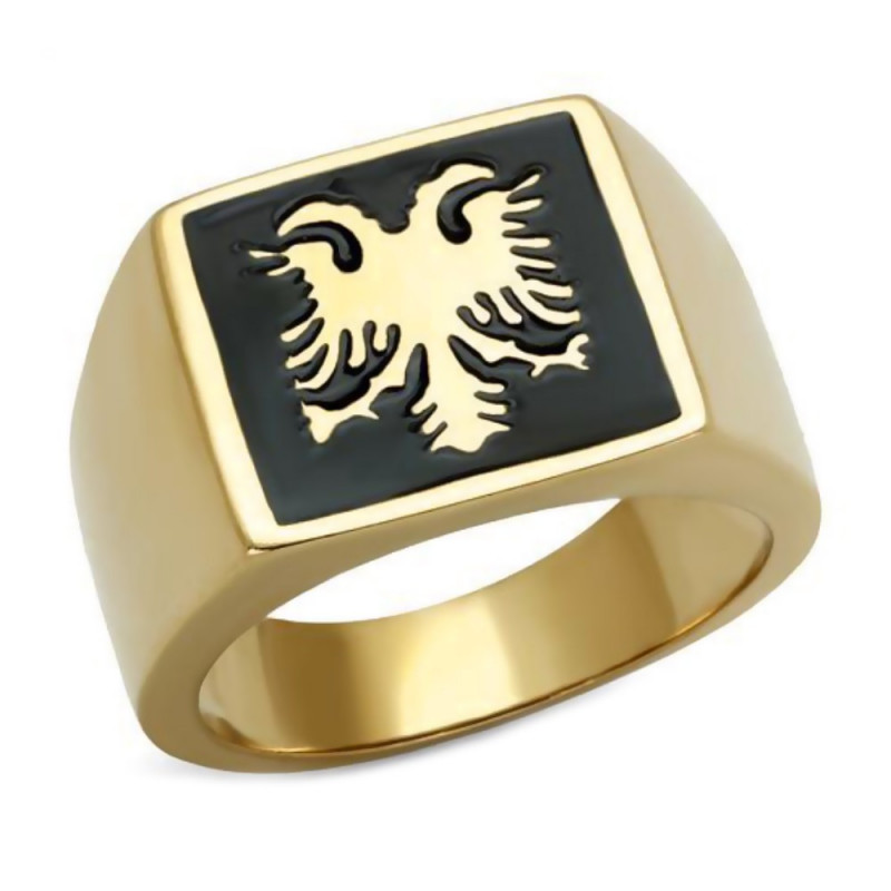 Ring Ring De Dos Cabezas De Águila Bizantina