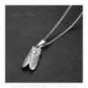 PE0257 BOBIJOO Jewelry Pendant Cicada South of France Steel