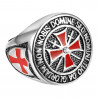 BA0178 BOBIJOO Jewelry Ring Currency Knight Templar All the Money