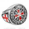 BA0178 BOBIJOO Jewelry Ring Currency Knight Templar All the Money