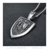 PE0278 BOBIJOO Jewelry Pendant Order of Saint Michel Templar 316L Steel