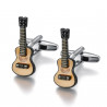 BM0042 BOBIJOO Jewelry Cufflinks Guitar Gipsy Musician