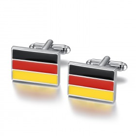 Boutons de Manchette Drapeau FR DE ES IT UK au Choix bobijoo