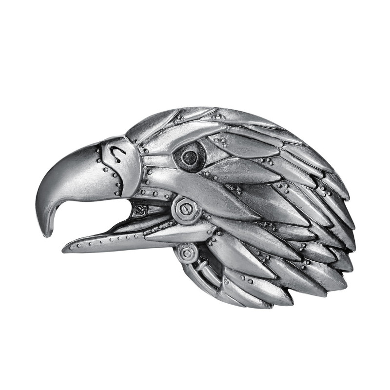 USA 3D Eagle Head Belt Buckle bobijoo