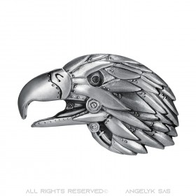 USA 3D Eagle Head Belt Buckle bobijoo