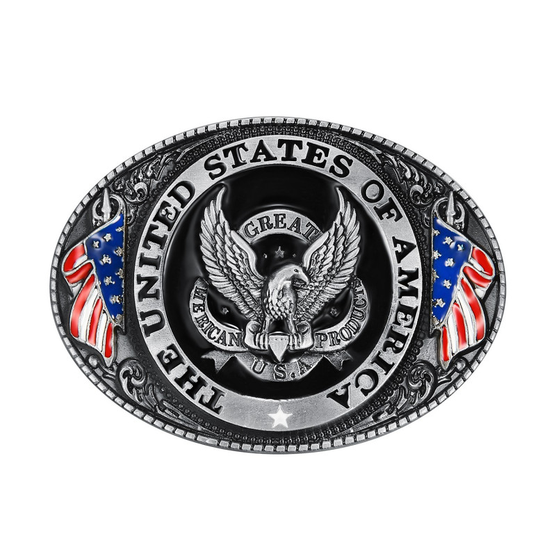 Belt Buckle USA The United States Of America bobijoo