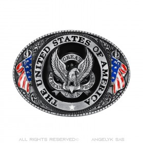 Belt Buckle USA The United States Of America bobijoo