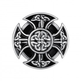 Celtic Cross Belt Buckle Biker Templar bobijoo