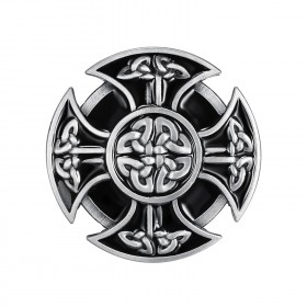 BC0019 BOBIJOO Gioielli Fibbia della Cintura Croce Celtica Biker Templari