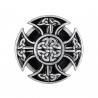 Fibbia per cintura con croce celtica, motociclista, templare, bobijoo
