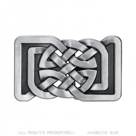 Infinite Celtic Knots Square Belt Buckle bobijoo